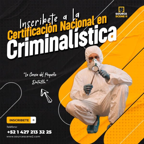 Inscripción Certificación Nacional en Criminalística