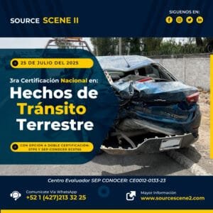 Inscripción a la 3ra Certificación Nacional en Hechos de Tránsito Terrestre