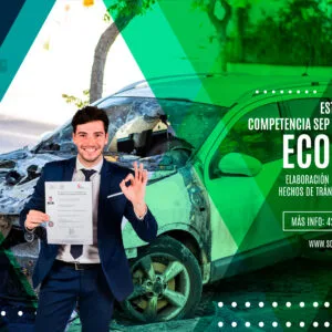 Certificación SEP CONOCER EC0765 "Elaboración de Peritajes en Hechos de Tránsito Terrrestre"